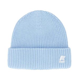 K-way Cuffia bimbo celeste con logo bianco