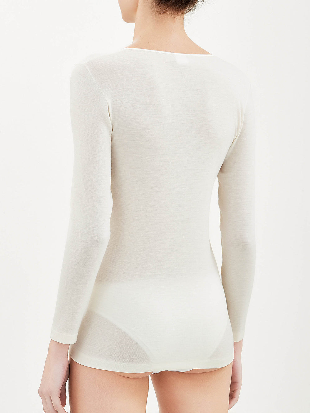 Maglia donna marca Ragno serie merino extra fine a maniche lunghe - immagine 4