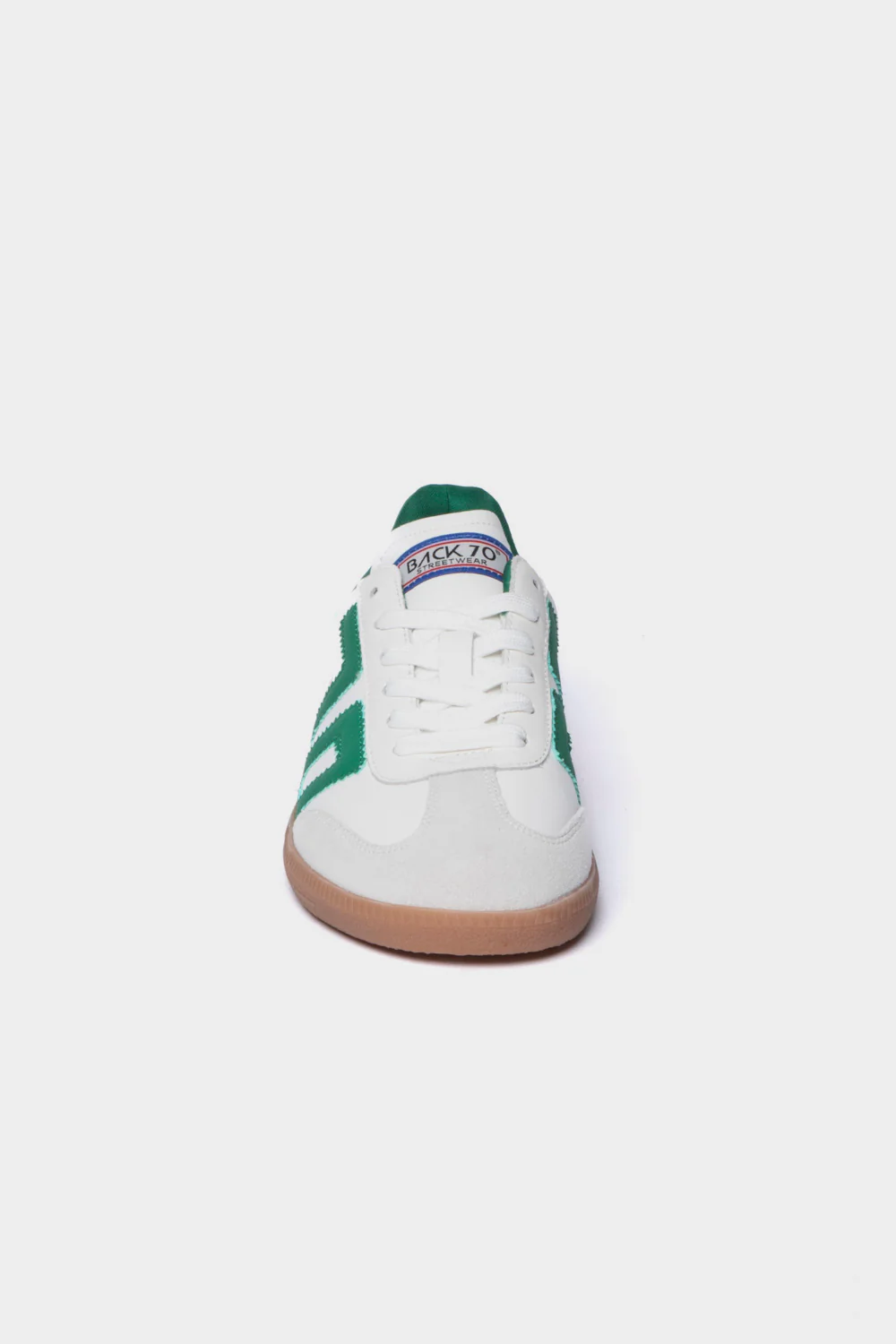 Sneakers Back70 in pelle white green CLOUD - immagine 3