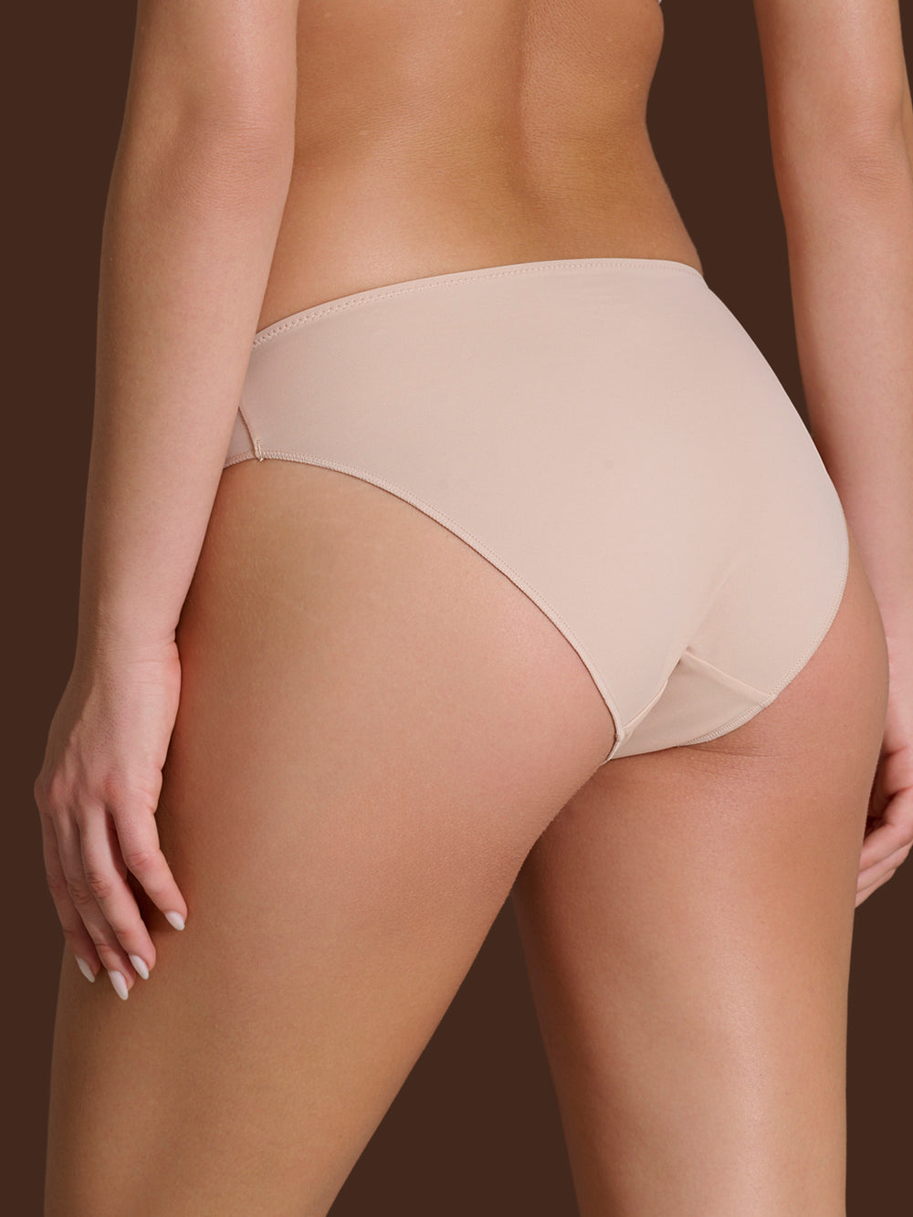 Slip Donna a vita bassa marca Ragno serie beYOUtiful in Microfibra Compact in confezione da 2 pezzi - immagine 7