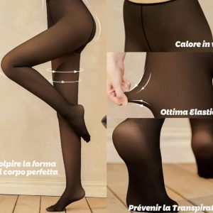 Collant termico con effetto velato