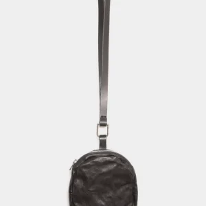 Tracolla Valentina Banella in pelle nero 123