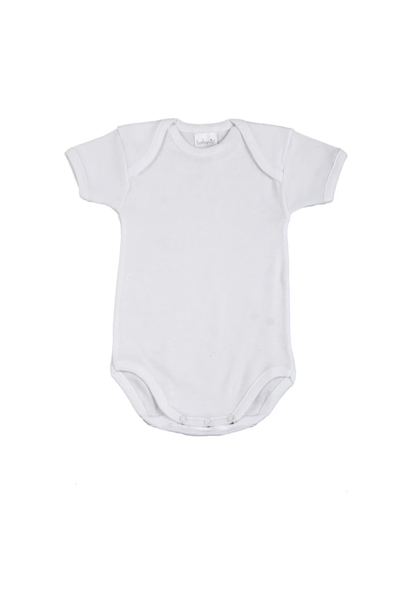 2 Body mezza manica scollo americano in cotone - immagine 2