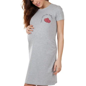Vestito mezza manica con stampa