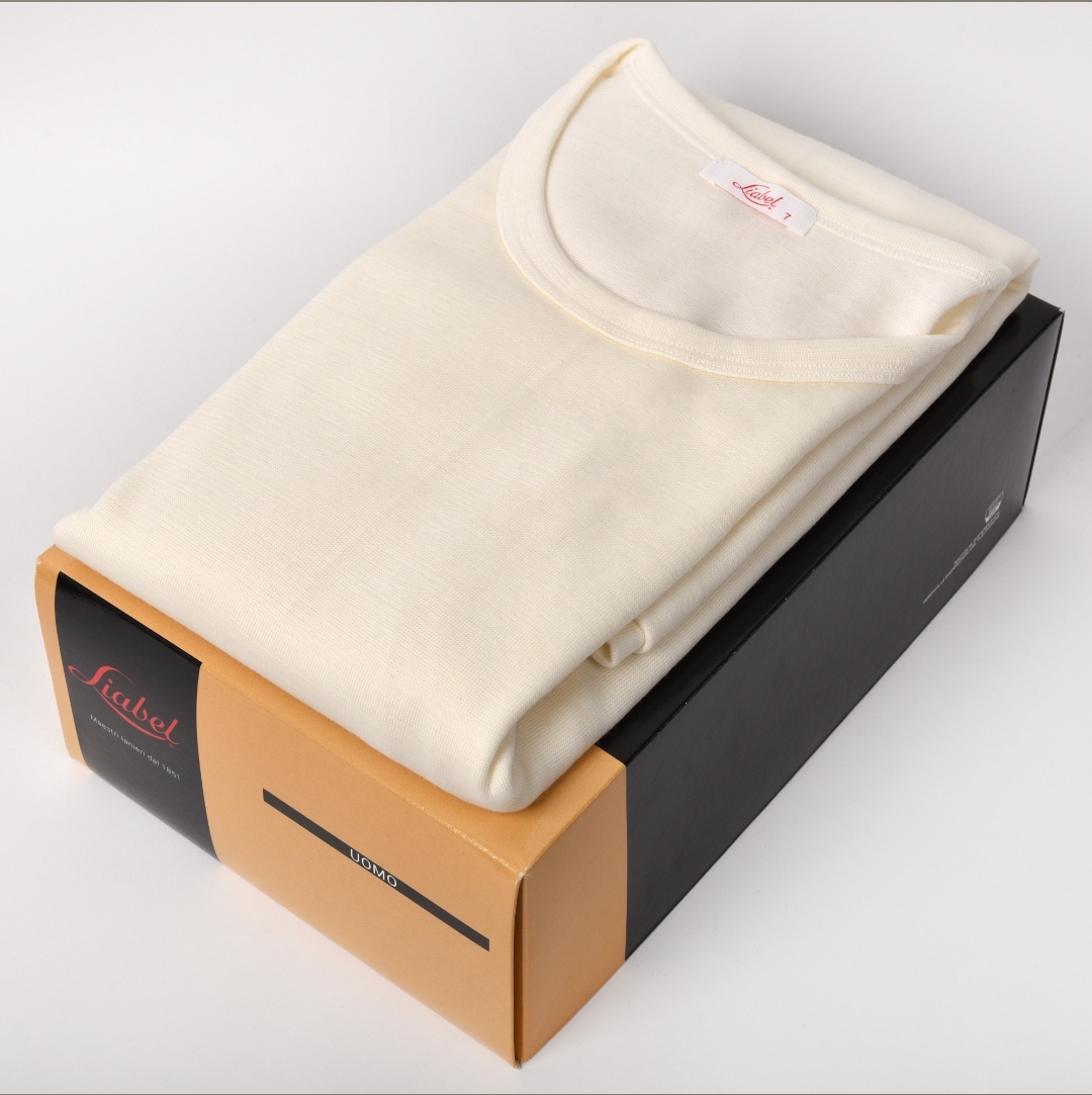 Maglia uomo Liabel manica lunga uomo lana e cotone art 5321 - immagine 5