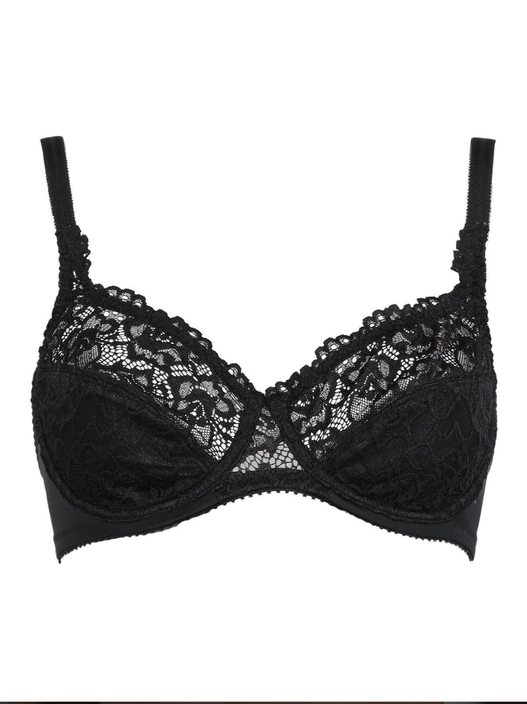 Reggiseno marca SièLei art. 942 in elegante pizzo francese in coppa C senza imbottitura e con ferretto - immagine 6