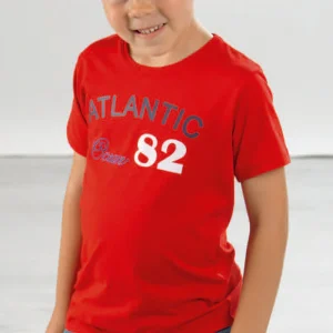 T-shirt mezza manica in cotone con stampa