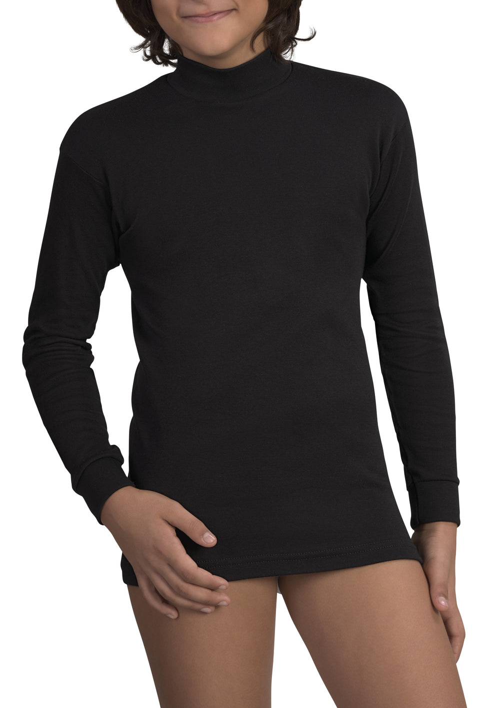 Maglia termica bambini marca Mabrat modello lupetto maniche lunghe