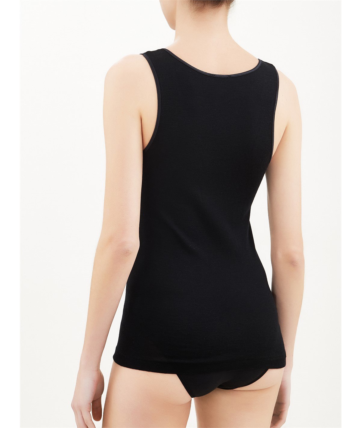 Canotta donna marca Ragno serie Merino seta modello a spalla larga - immagine 6