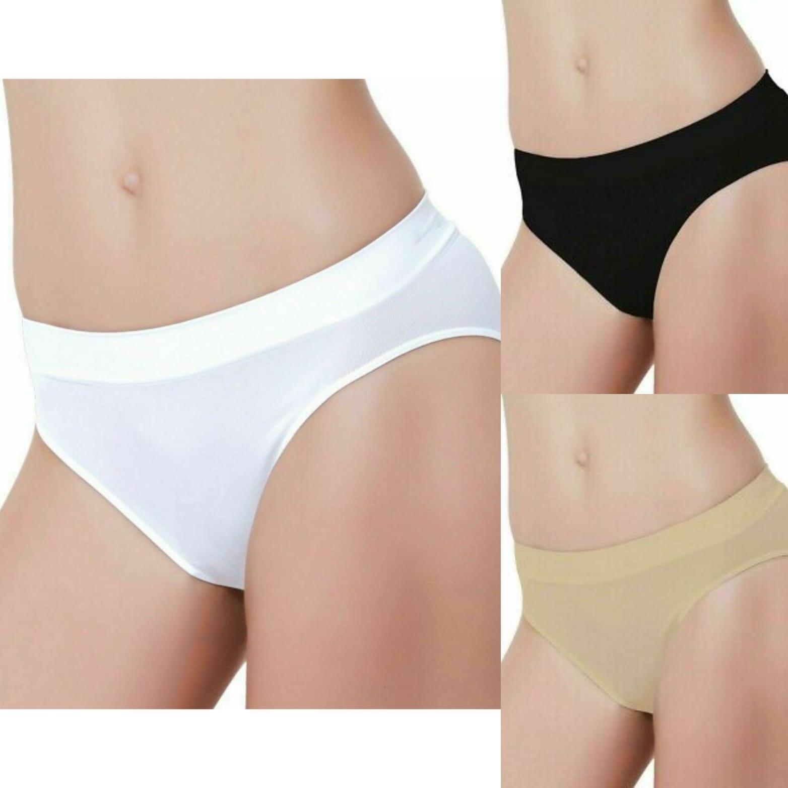 Slip vita bassa Ilary in microfibra confezione da 3 pezzi - immagine 7
