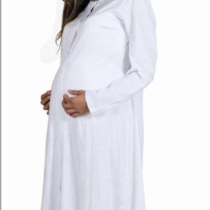 Camicia da notte Premaman manica lunga tutta abbottonata avanti