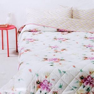 Trapuntino matrimoniale in cotone marca Bassetti collezione Time modello Las Coloradas