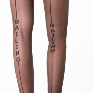 Collant moda Sailing 40 den con riga posteriore