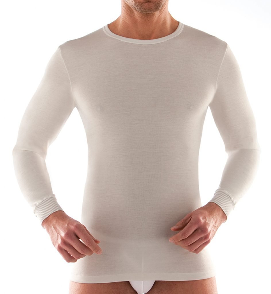 Maglia uomo Liabel manica lunga uomo lana e cotone art 5321 - immagine 2
