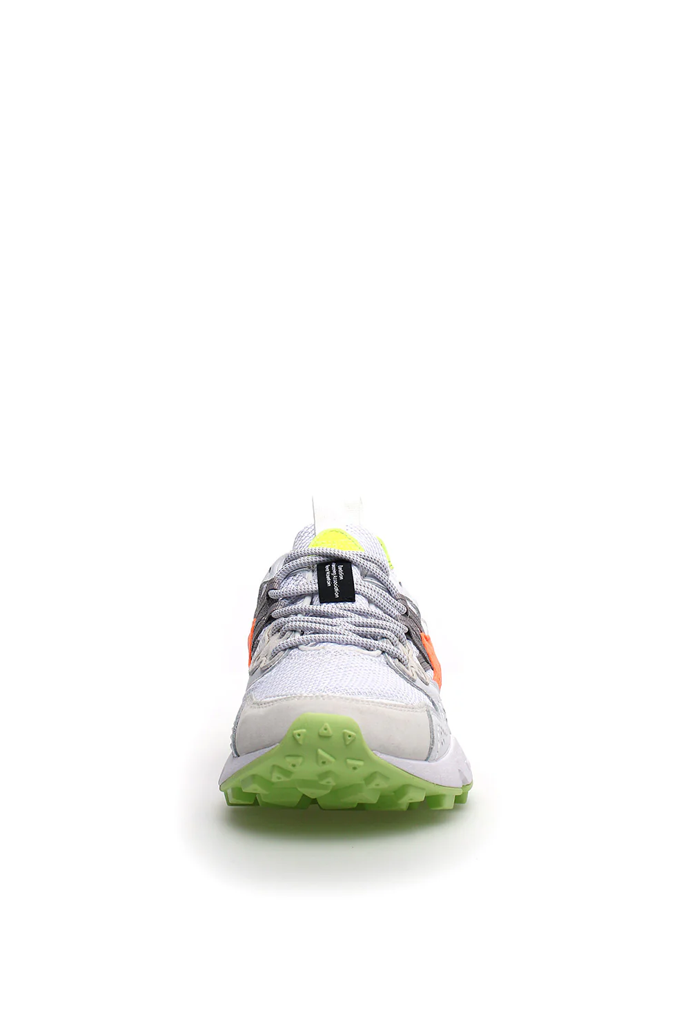 Sneakers Flower Mountain in suede e mesh color white fluo Yamano 3 - immagine 4