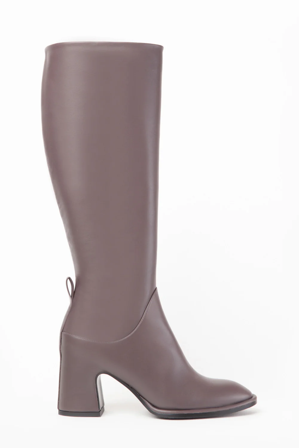 Stivale Equitare da donna in pelle color visone GRACIE - immagine 2