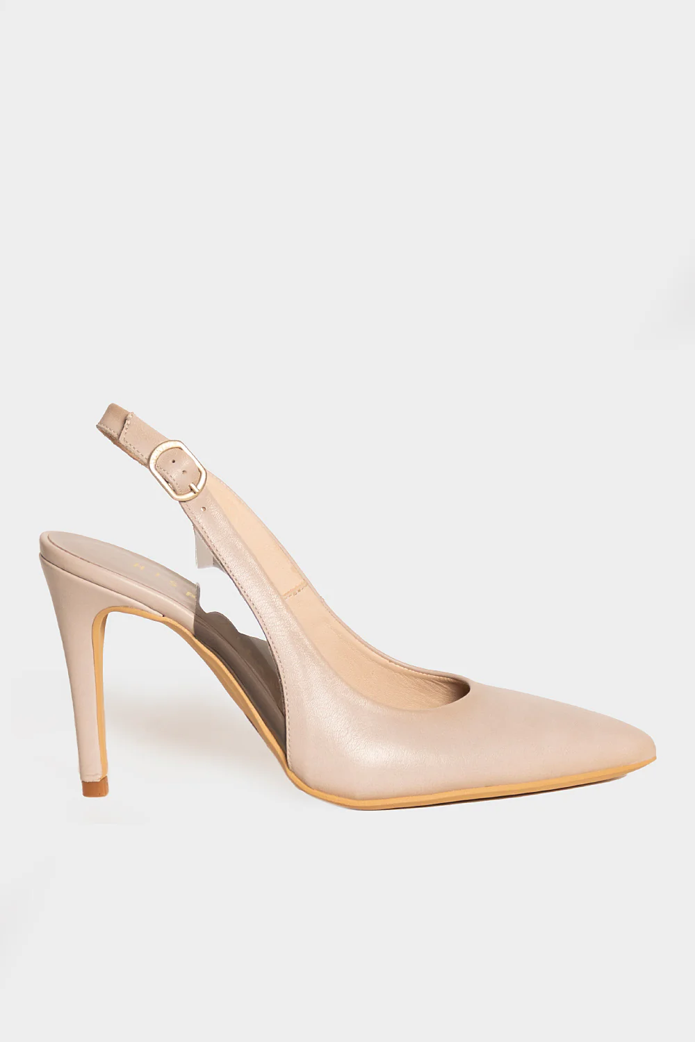 Slingback Hispanitas in pelle beige hv232800 - immagine 2