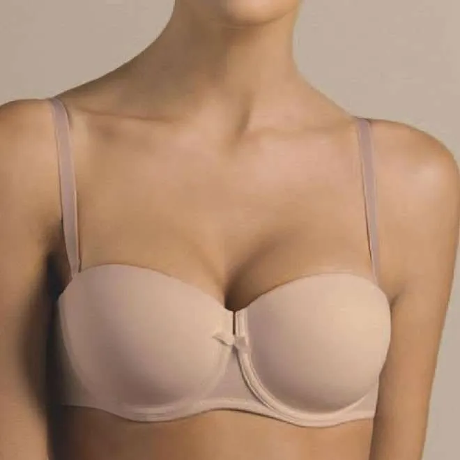 Reggiseno Laura Biagiotti modello Giulia art. 90132 a balconcino push up in gel e ferretto - immagine 3