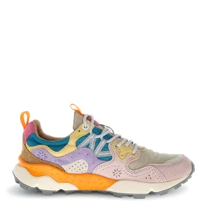 Sneakers Flower Mountainlight pink liliac petrol Yamano 3
