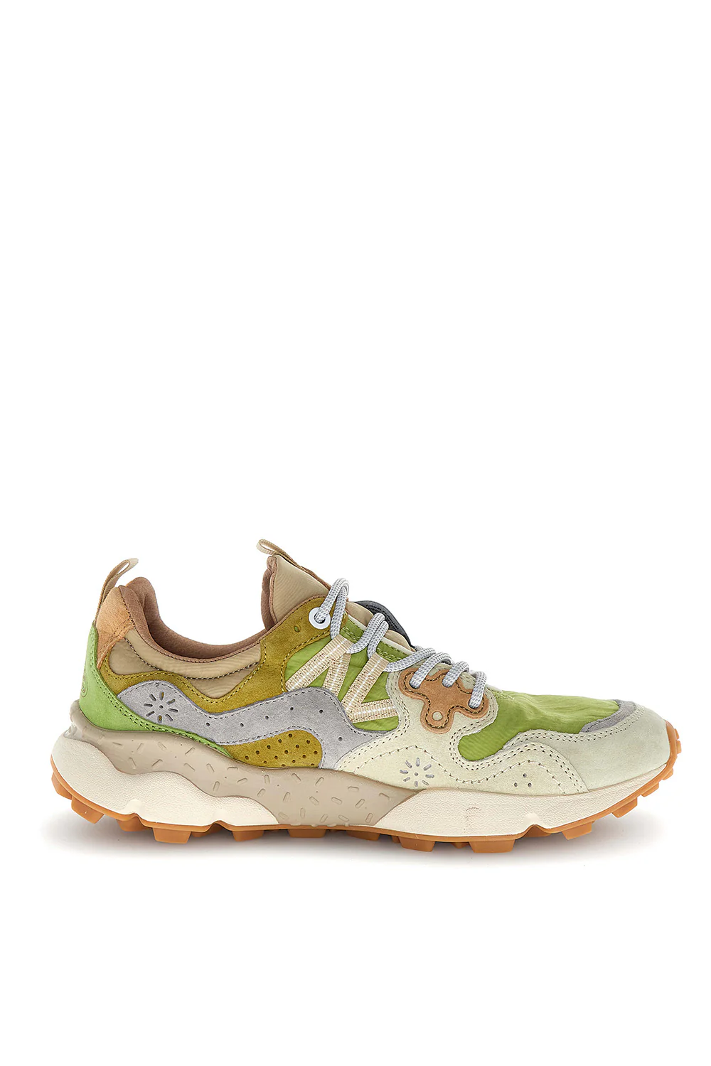 Sneakers Flower Mountain milk lighr green Yamano 3